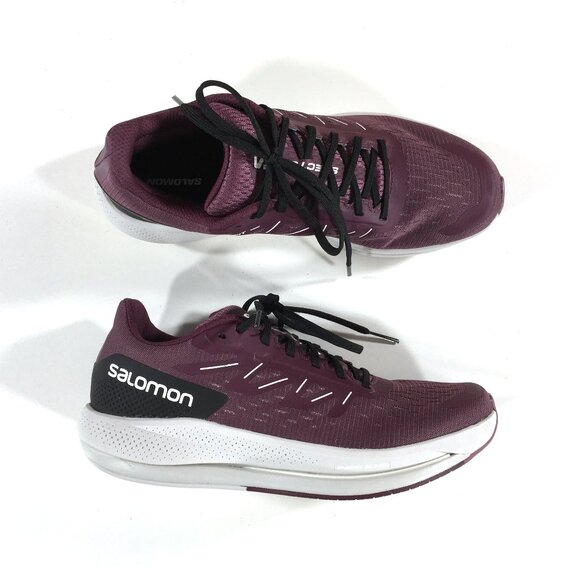 Salomon Spectur Running Shoes Womens Size 9.5 Purple 415891 - Picture 1 of 10
